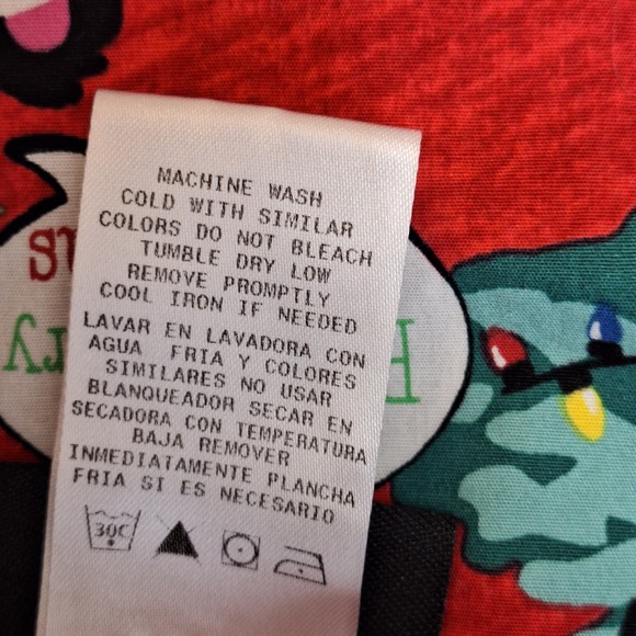 Cherokee Tooniforms Womens Scrub Tops 4XL Christmas Theme Nurse Medical Lot of 2 - Picture 16 of 16